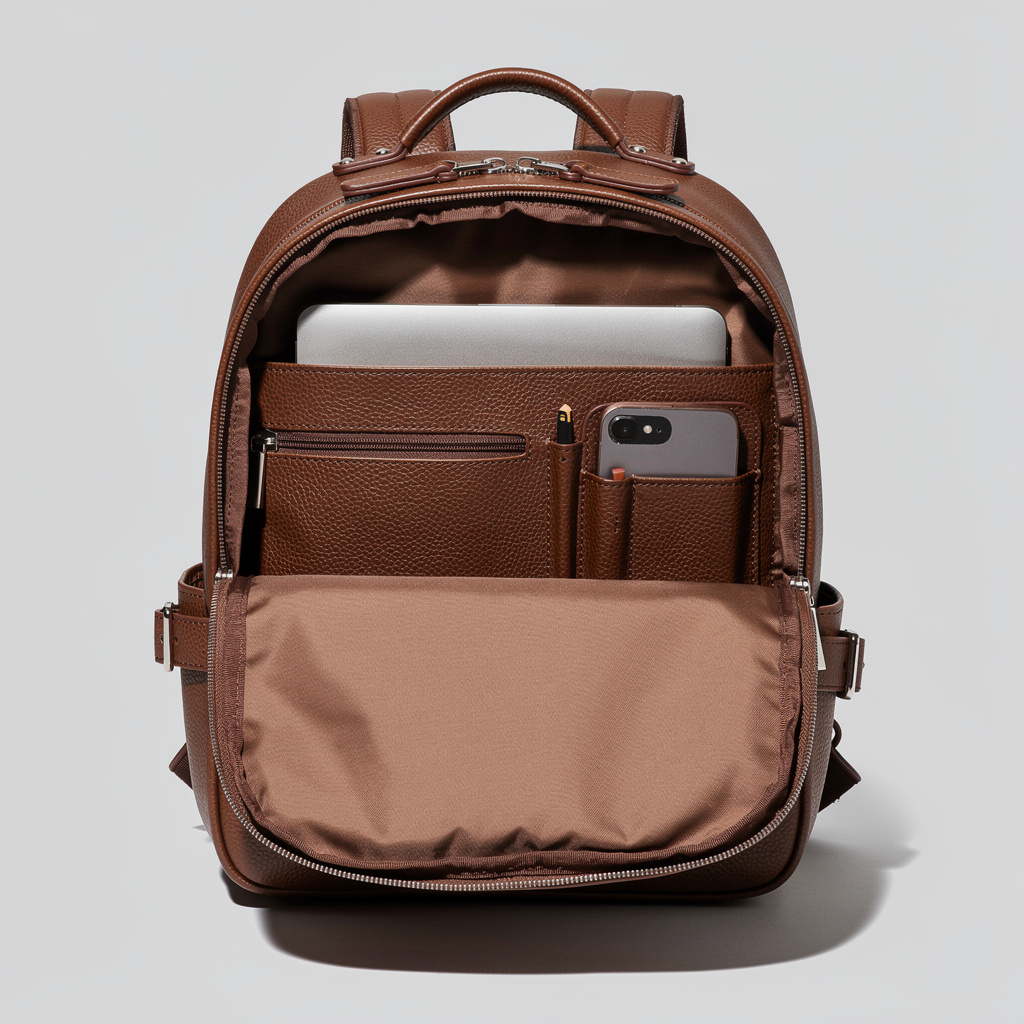 Premium Full‑Grain Backpack