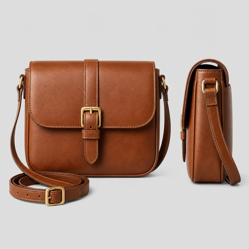 Vintage Leather Crossbody